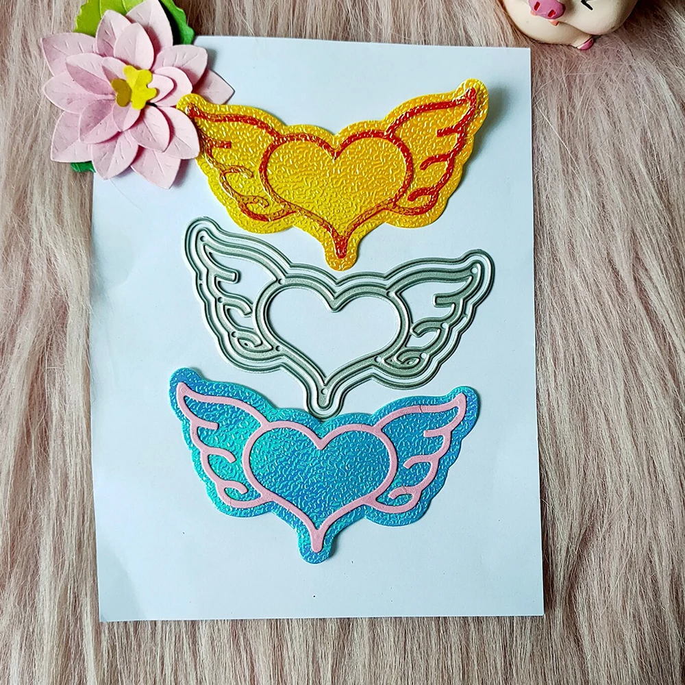 New Angel of love metal cutting die mould scrapbook decoration embossed photo album decoration card making DIY handicrafts
New Angel of love metal cutting die mould scrapbook decoration embossed photo album decoration card making DIY handicrafts