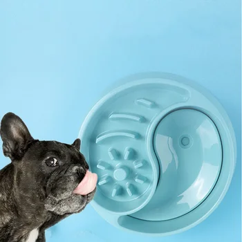 Pet Bowl Solid Color Plastic Slow Food Bowl Cat Dog Drinking Bowl Non-slip Household Dual-use Pet Food Bowl Feeders Supplies
Pet Bowl Solid Color Plastic Slow Food Bowl Cat Dog Drinking Bowl Non-slip Household Dual-use Pet Food Bowl Feeders Supplies