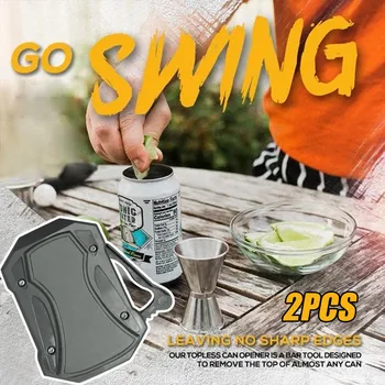 2pcs Go Swing Manual Can Opener Bottle Opener Multifunctional Kitchen Tool Vase Bottle Gadget Portable Bier Beer Opener g15
2pcs Go Swing Manual Can Opener Bottle Opener Multifunctional Kitchen Tool Vase Bottle Gadget Portable Bier Beer Opener g15