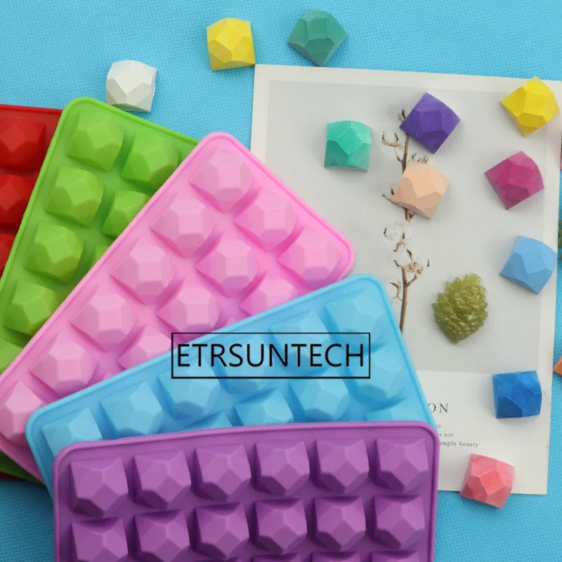 100pcs Silicone Ice Cube Diamond Shape Make DIY Ice Cube Trays Molds For Ice Candy Cake Pudding Chocolate Whiskey Molds Tool
100pcs Silicone Ice Cube Diamond Shape Make DIY Ice Cube Trays Molds For Ice Candy Cake Pudding Chocolate Whiskey Molds Tool