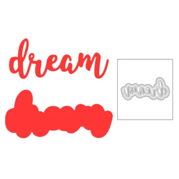 2020 New English Letter Words dream and Alphabet Silhouette Metal Cutting Dies For Making Greeting Card Scrapbooking No Stamps
2020 New English Letter Words dream and Alphabet Silhouette Metal Cutting Dies For Making Greeting Card Scrapbooking No Stamps
