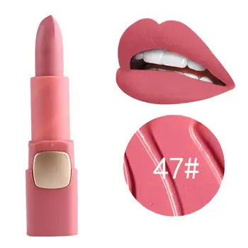 Matte Lipstick Waterproof Lasting Lip Cosmetic Beauty Makeup Comestics Tools Easy To Wear Lip Stick Whitening Charming TSLM2
Matte Lipstick Waterproof Lasting Lip Cosmetic Beauty Makeup Comestics Tools Easy To Wear Lip Stick Whitening Charming TSLM2