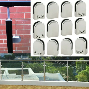 4pcsHigh Quality Stainless Steel Glass Clips Adjustable Mounted Glass Shelf Clamp Bracket 6-8mm Glass Holder Corrosion-Resistant
4pcsHigh Quality Stainless Steel Glass Clips Adjustable Mounted Glass Shelf Clamp Bracket 6-8mm Glass Holder Corrosion-Resistant