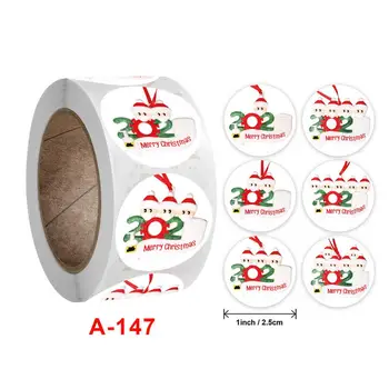 Christmas Stickers Durable Kraft Paper Round Label Decals Quarantine Survivors Blessing Decoration Sticker Christmas Stickers 
Christmas Stickers Durable Kraft Paper Round Label Decals Quarantine Survivors Blessing Decoration Sticker Christmas Stickers