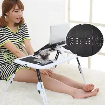Useful foldable adjustable folding table for Laptop Desk Computer mesa para notebook Stand Tray For Sofa Bed With Cooling Fan
Useful foldable adjustable folding table for Laptop Desk Computer mesa para notebook Stand Tray For Sofa Bed With Cooling Fan