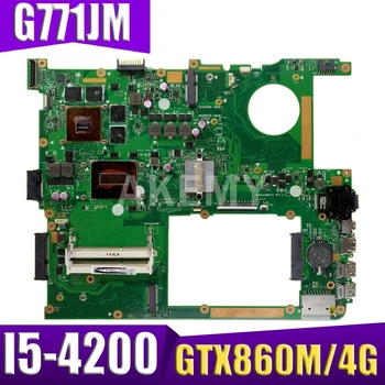 Akemy For ASUS G771JM Laotop Mainboard G771JW G771JM G771JK G771J Motherboard with GTX 860M/4G I5-4200 CPU
Akemy For ASUS G771JM Laotop Mainboard G771JW G771JM G771JK G771J Motherboard with GTX 860M/4G I5-4200 CPU