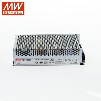 MEAN WELL ADS-15524 155W Switching Power Supply 24V 5.8A with 5V 3A DC-DC Converter
MEAN WELL ADS-15524 155W Switching Power Supply 24V 5.8A with 5V 3A DC-DC Converter