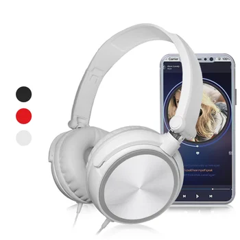 New HD Sound Wired Headphones Over Ear Headsets Bass HiFi Music Stereo Earphone Flexible Adjustable 3.5mm Headset for PC Phone
New HD Sound Wired Headphones Over Ear Headsets Bass HiFi Music Stereo Earphone Flexible Adjustable 3.5mm Headset for PC Phone