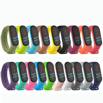For Xiaomi Mi Band 3/4 Multicolor Band Replacement Sport Silicone Strap Wristband Bracelet Strap for Xiaomi watch accessories 
For Xiaomi Mi Band 3/4 Multicolor Band Replacement Sport Silicone Strap Wristband Bracelet Strap for Xiaomi watch accessories