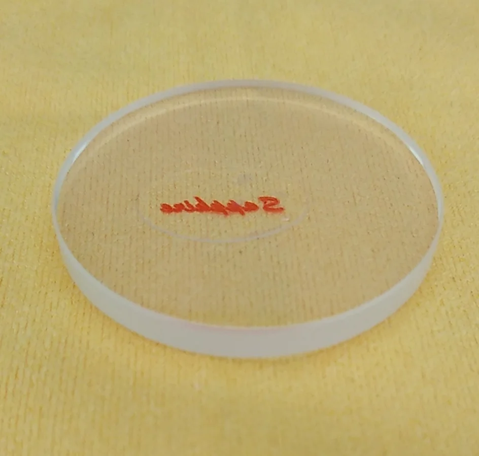 3.0mm Thick Anti Scratch Flat Sapphire Watch Crystal 30.5mm Diameter Transparent Round Glass Timepiece Repair Parts
3.0mm Thick Anti Scratch Flat Sapphire Watch Crystal 30.5mm Diameter Transparent Round Glass Timepiece Repair Parts