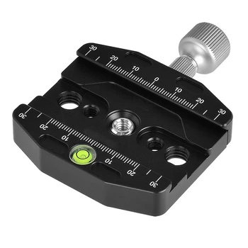 CL-70N Aluminum Alloy Quick Release QR Plate Clamp 3/8-Inch with 1/4-Inch Adapter & Bubble Level for Arca Swiss Benro
CL-70N Aluminum Alloy Quick Release QR Plate Clamp 3/8-Inch with 1/4-Inch Adapter & Bubble Level for Arca Swiss Benro