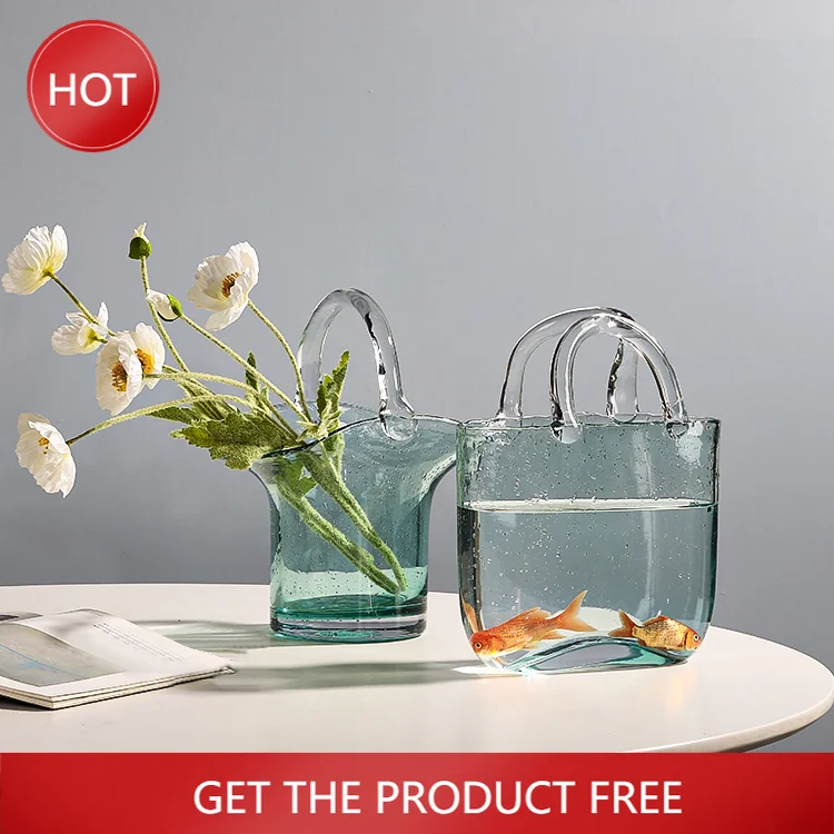 Decoration Home Glass Vase Artificial Transparent Nordic Style Home Decor Vase Shabby Chic Ozdoby Do Pokoju Terrarium Decor
Decoration Home Glass Vase Artificial Transparent Nordic Style Home Decor Vase Shabby Chic Ozdoby Do Pokoju Terrarium Decor