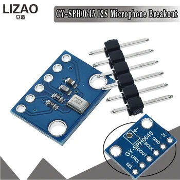 GY-SPH0645 I2S MEMS Microphone Breakout Sensor Module SPH0645LM4H for Arduino Zero FZ3483
GY-SPH0645 I2S MEMS Microphone Breakout Sensor Module SPH0645LM4H for Arduino Zero FZ3483