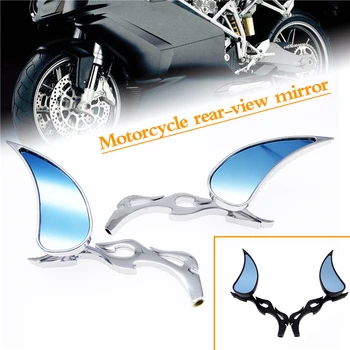 Black Motorcycle Rearview Mirrors Flame Fire Cruiser Handlebar Rear View Side Mirror for Honda Shadow Kawasaki Vulcan Victory 
Black Motorcycle Rearview Mirrors Flame Fire Cruiser Handlebar Rear View Side Mirror for Honda Shadow Kawasaki Vulcan Victory