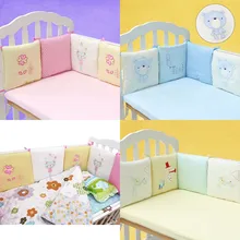 6Pcs/Lot Baby Bed Bumper Newborn Cot Cotton Fence Sleeping Protector Toddler Crib Bumpers Cute Pattern Infant Bedding Cushion
6Pcs/Lot Baby Bed Bumper Newborn Cot Cotton Fence Sleeping Protector Toddler Crib Bumpers Cute Pattern Infant Bedding Cushion