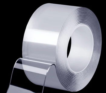 3M/5M Nano Magic Tape Double Sided Tape Transparent Reusable Waterproof Adhesive Tape Cleanable Home No trace
3M/5M Nano Magic Tape Double Sided Tape Transparent Reusable Waterproof Adhesive Tape Cleanable Home No trace