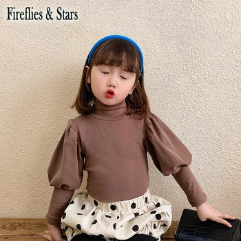 Spring Autumn Girls T Shirt Baby Tee Kids Tops Children Pullover Clothes New Ins Half Puff Lantern Sleeve Turtleneck 2 To 9 Yrs
Spring Autumn Girls T Shirt Baby Tee Kids Tops Children Pullover Clothes New Ins Half Puff Lantern Sleeve Turtleneck 2 To 9 Yrs