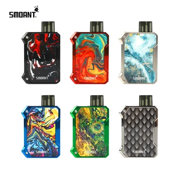New Smoant Battlestar Baby Kit 750mAh built-in battery&2ml cartridge pod vape kit 15W 1.2ohm Ni80/0.6ohm Mesh Coil E Cigarette