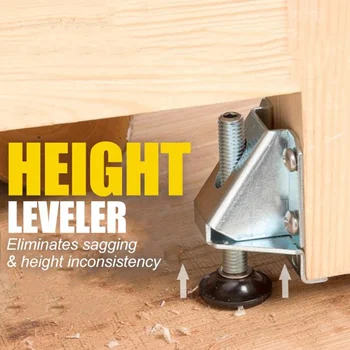 NEW Adjustable Height Furniture Leveler Strong Load-bearing Protect Floor Small Feet Leveling Feet With Anti Slip Pad 1pc
NEW Adjustable Height Furniture Leveler Strong Load-bearing Protect Floor Small Feet Leveling Feet With Anti Slip Pad 1pc