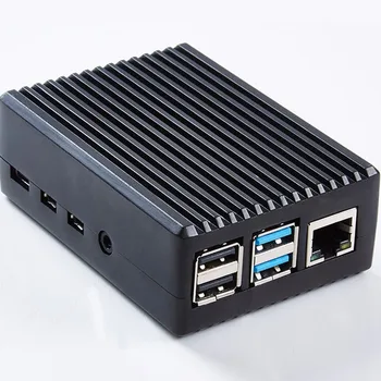 for Raspberry Pi 4 Model B Black Dark Gray Aluminum Alloy Case Passive Cooling Shell Metal Enclosure Heat Dissipation for Pi 4
for Raspberry Pi 4 Model B Black Dark Gray Aluminum Alloy Case Passive Cooling Shell Metal Enclosure Heat Dissipation for Pi 4
