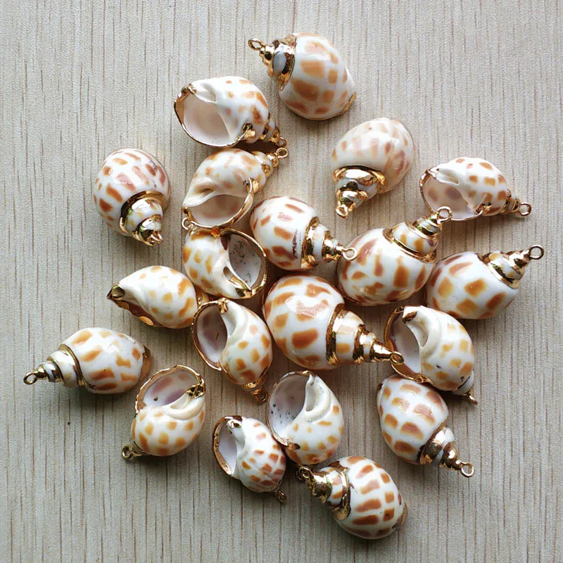 Wholesale 20pcs/lot new fashion good quality natural Shell Conch Charms Pendants for Diy necklace bracelet Making free shipping
Wholesale 20pcs/lot new fashion good quality natural Shell Conch Charms Pendants for Diy necklace bracelet Making free shipping