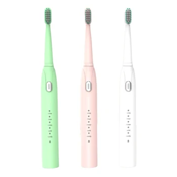 Sonic Electric Toothbrush S802 Ultrasonic Automatic Tooth Brush Waterproof Rechargeable 5 Models With 2 Brush Heads Teeth Brush
Sonic Electric Toothbrush S802 Ultrasonic Automatic Tooth Brush Waterproof Rechargeable 5 Models With 2 Brush Heads Teeth Brush