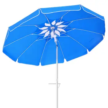MOVTOTOP 6.5ft Beach Umbrella Ventilation UV Protection Sun Shelter Windproof Beach Umbrella for Seaside Beach Travel
MOVTOTOP 6.5ft Beach Umbrella Ventilation UV Protection Sun Shelter Windproof Beach Umbrella for Seaside Beach Travel