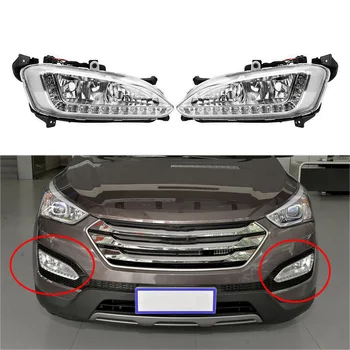 CITALL Car ABS Daytime Running Light DRL Fog Lamp Cover Housing Assembly fit for Hyundai Santa Fe/IX45 2013 2014 2015
CITALL Car ABS Daytime Running Light DRL Fog Lamp Cover Housing Assembly fit for Hyundai Santa Fe/IX45 2013 2014 2015