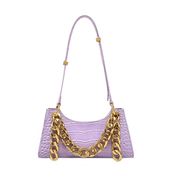 Women Shoulder Bag Ladies Hand Bag Crossbody Handbag Fashion Crocodile Pattern Shoulder Handbags Bolsa Feminina 
Women Shoulder Bag Ladies Hand Bag Crossbody Handbag Fashion Crocodile Pattern Shoulder Handbags Bolsa Feminina