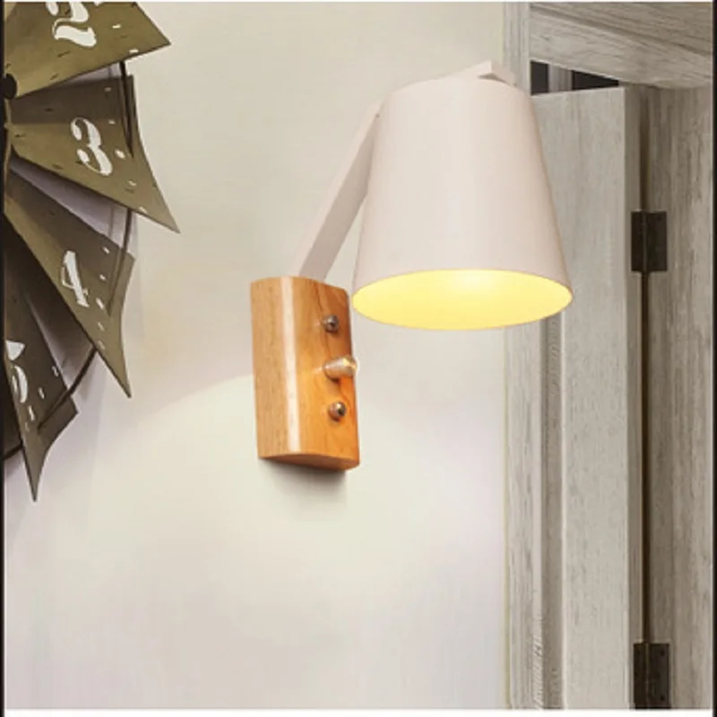 LukLoy Modern Bedside Wall Lamp Simple Creative Solid Wood LED Wall Light Wooden Bedroom Living Room Aisle Corridor Hotel Sconce
LukLoy Modern Bedside Wall Lamp Simple Creative Solid Wood LED Wall Light Wooden Bedroom Living Room Aisle Corridor Hotel Sconce