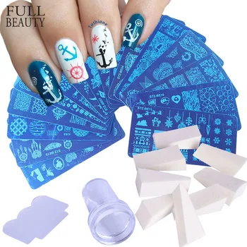 1 Set Nail Stamping Templates Geometry Animals With Jelly Stamper Scraper Gradient Sponge DIY Nail Art Image Plate Tool CH804-1 
1 Set Nail Stamping Templates Geometry Animals With Jelly Stamper Scraper Gradient Sponge DIY Nail Art Image Plate Tool CH804-1