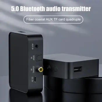 Bluetooth 5.0 4.2 Audio Receiver Transmitter 2 IN 1 3.5mm 3.5 AUX Jack RCA Stereo Music Wireless Adapter For TV PC Car Speakers
Bluetooth 5.0 4.2 Audio Receiver Transmitter 2 IN 1 3.5mm 3.5 AUX Jack RCA Stereo Music Wireless Adapter For TV PC Car Speakers