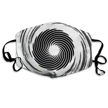 Black And White Spiral Washable Reusable Mask, Cotton Anti Dust Half Face Mouth Mask For Kids Teens Men Women With Adjustable
Black And White Spiral Washable Reusable Mask, Cotton Anti Dust Half Face Mouth Mask For Kids Teens Men Women With Adjustable