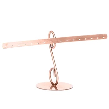 Metal Single T Shape Jewelry Displays Stand,16 Holes Ring Necklace Earrings Display Stand For Display All Kinds of Jewelry Earri
Metal Single T Shape Jewelry Displays Stand,16 Holes Ring Necklace Earrings Display Stand For Display All Kinds of Jewelry Earri