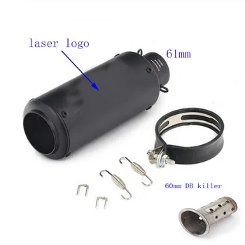51mm 61mm Motorcycle Exhaust Steel Racing project pipe Muffler escape moto db killer R1 aerox gsr600 mt07 mt09 er6n
51mm 61mm Motorcycle Exhaust Steel Racing project pipe Muffler escape moto db killer R1 aerox gsr600 mt07 mt09 er6n