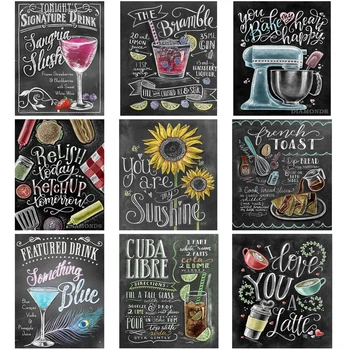 Text Diamond Embroidery Blackboard Painting Restaurants Wall Decor Diamond Painting Picture Full Drill Mosaic Diamond Art
Text Diamond Embroidery Blackboard Painting Restaurants Wall Decor Diamond Painting Picture Full Drill Mosaic Diamond Art