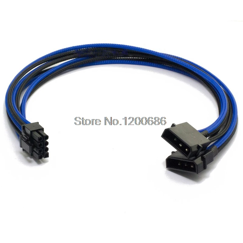 8-Pin PCIe to 2x Molex Power Cable wire harness Double 4pin transfer card 8pin power supply cable wire harness
8-Pin PCIe to 2x Molex Power Cable wire harness Double 4pin transfer card 8pin power supply cable wire harness