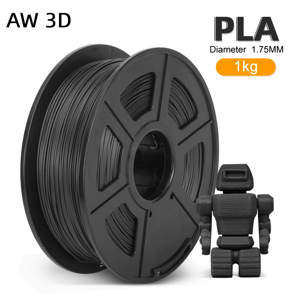 3D Printing PLA Filament 1KG 1.75MM Spool Filaments Environmentally Friendly Bubble Free Roll For 3D FDM Printer PLA Material
3D Printing PLA Filament 1KG 1.75MM Spool Filaments Environmentally Friendly Bubble Free Roll For 3D FDM Printer PLA Material