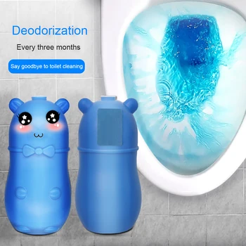 Cute Bear Blue Bubble Toilet Cleaner Magic Automatic Flush Toilet Cleaner Helper Blue Bubble Cleaning Deodorizer For Bathroom
Cute Bear Blue Bubble Toilet Cleaner Magic Automatic Flush Toilet Cleaner Helper Blue Bubble Cleaning Deodorizer For Bathroom