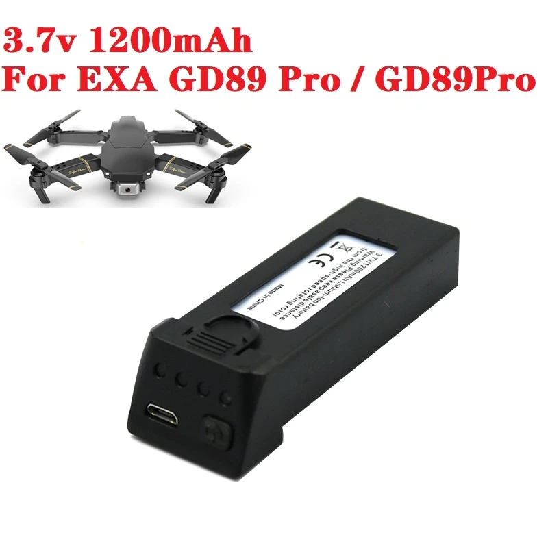 1PCS Original 3.7V 1200mah Battery for GD89 PRO / GD89PRO Drone battery for Global GD89-PRO Drone
1PCS Original 3.7V 1200mah Battery for GD89 PRO / GD89PRO Drone battery for Global GD89-PRO Drone