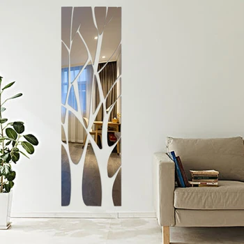 New 3D Mirror Wall Sticker Irregular Sliver Acrylic Tree Mirror Sticker Stick On Decal Removable Decorative Art Decal Mirrors
New 3D Mirror Wall Sticker Irregular Sliver Acrylic Tree Mirror Sticker Stick On Decal Removable Decorative Art Decal Mirrors