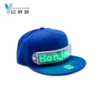 2020 fully new programmable multi-language external LED cap bluetooth app control LED moving sign cap with LED flashing light
2020 fully new programmable multi-language external LED cap bluetooth app control LED moving sign cap with LED flashing light
