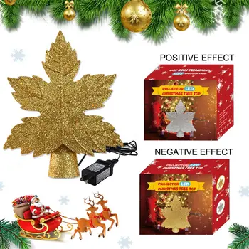 Christmas Tree Topper Projector Unique Projection Tree Top Light Snowflake Shape Design LED Night Light Projector For Home Decor
Christmas Tree Topper Projector Unique Projection Tree Top Light Snowflake Shape Design LED Night Light Projector For Home Decor