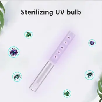 UV Light + LED Light Two Modes Portable LED UV Efficient Disinfection Lamp lamp Sterilization Light Tube Handheld Disinfection
UV Light + LED Light Two Modes Portable LED UV Efficient Disinfection Lamp lamp Sterilization Light Tube Handheld Disinfection