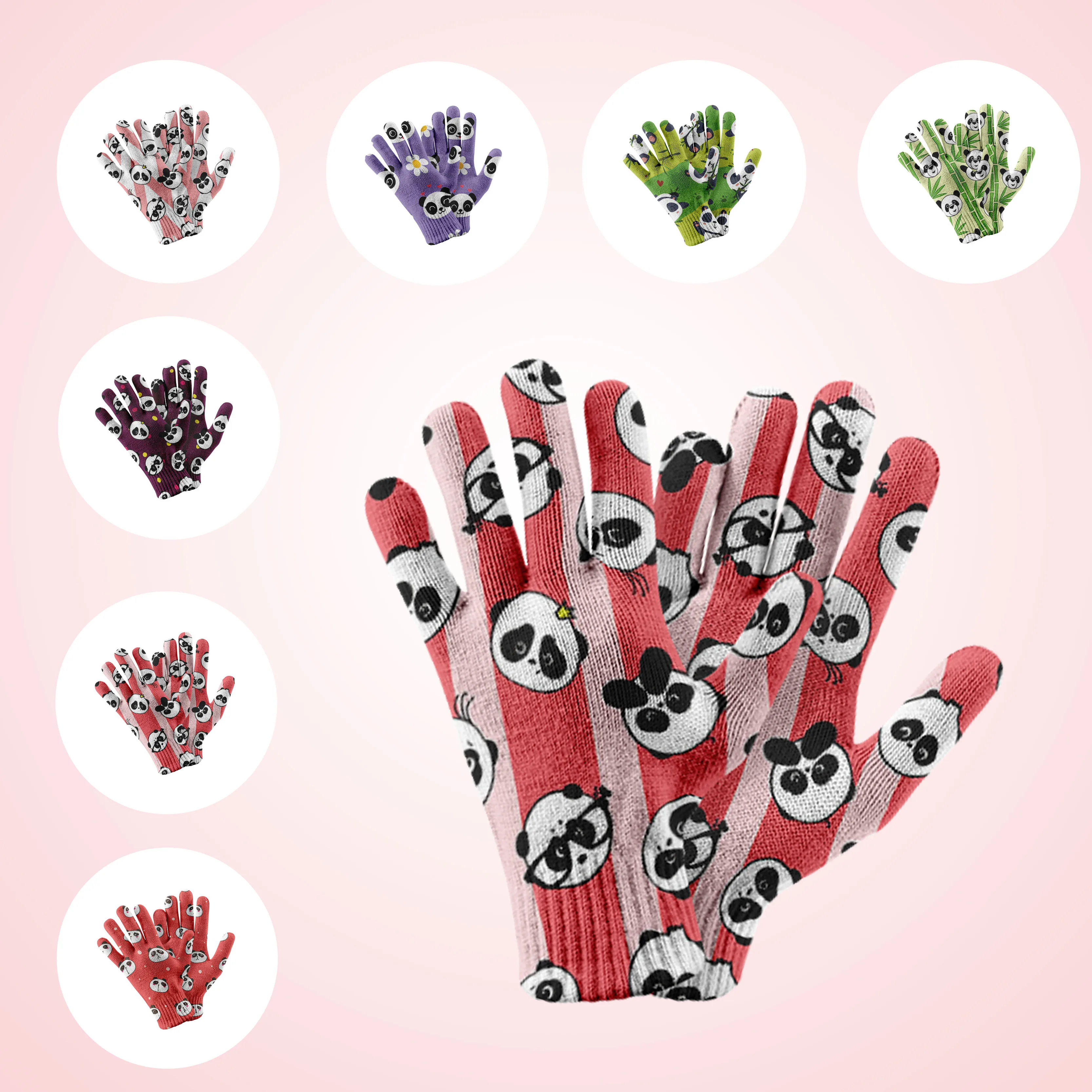 Panda Pattern Knitted Five Finger Gloves Unisex Gloves Soft Warm Winter Mitten High Quality Touch Screen Male Gloves Christmas
Panda Pattern Knitted Five Finger Gloves Unisex Gloves Soft Warm Winter Mitten High Quality Touch Screen Male Gloves Christmas