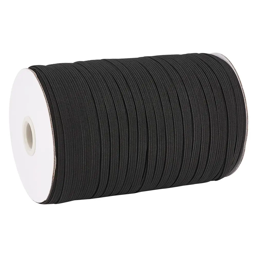 1 Roll Black Flat Elastic Cords Material For DIY Masks Accessories Rope String Sewing Stretch Thread 4/5/6/8/10/12/14mm In Stock
1 Roll Black Flat Elastic Cords Material For DIY Masks Accessories Rope String Sewing Stretch Thread 4/5/6/8/10/12/14mm In Stock
