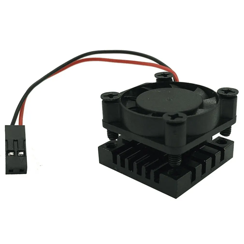 Raspberry Pi 3B+ Cooling Fan 5V Cooling Radiator Heatsink Module with Thermal Adhesive 25*25*16M
Raspberry Pi 3B+ Cooling Fan 5V Cooling Radiator Heatsink Module with Thermal Adhesive 25*25*16M