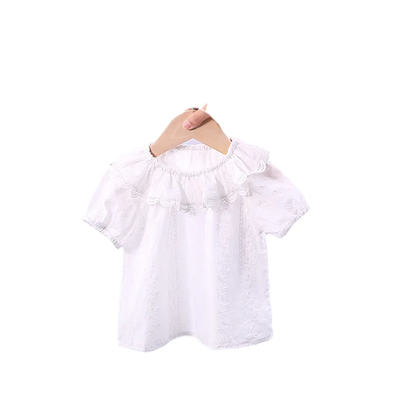 2020 Summer Girls Solid Color and Simple White for Children Shirt baby girl clothes kids blouse
2020 Summer Girls Solid Color and Simple White for Children Shirt baby girl clothes kids blouse