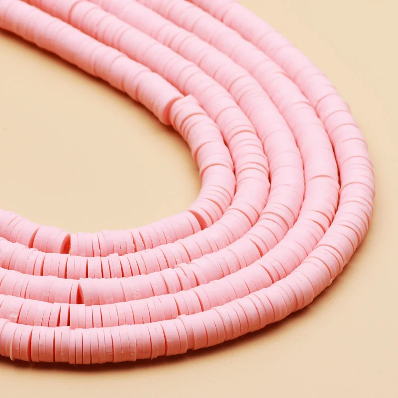 350Pcs/lot 4/6mm Flat Round Polymer Clay Beads Handmade Heishi Disk Loose Spacer Beads for Jewelry Making DIY Bracelets Necklace 350Pcs/lot 4/6mm Flat Round Polymer Clay Beads Handmade Heishi Disk Loose Spacer Beads for Jewelry Making DIY Bracelets Necklace