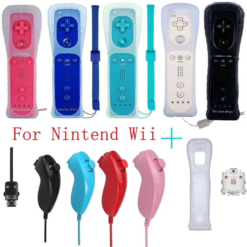 Newest Wireless Remote Gamepad Controller For Wii Nunchuck U Controle Joystick Joypad Gamepads | Электроника